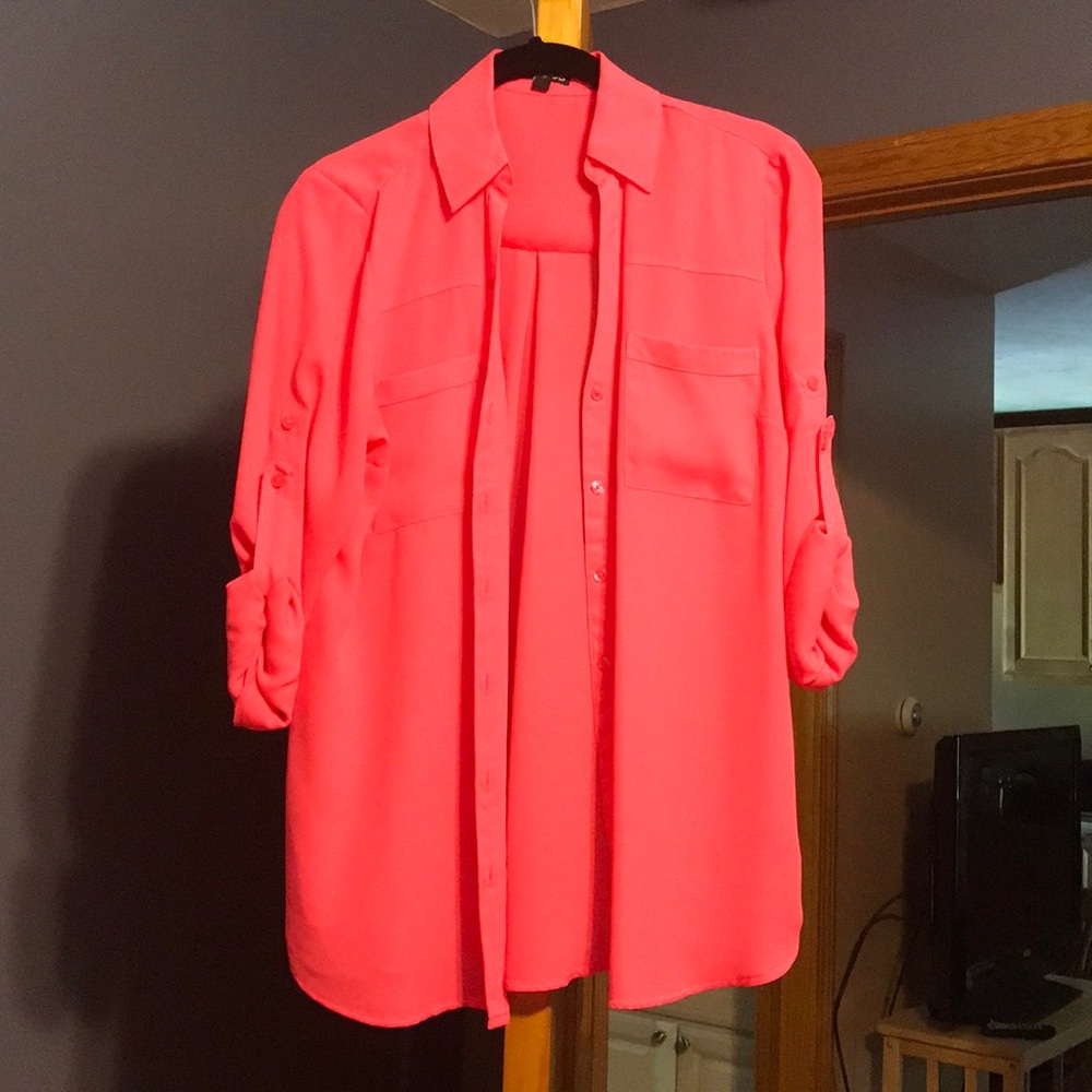 Neon Pink Portefino Shirt